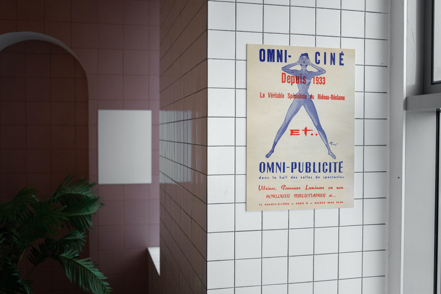 French Omni-Ciné Poster (1961)
